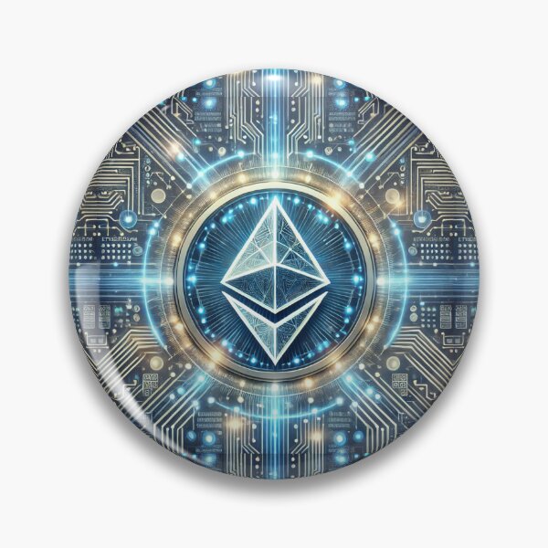 Item preview, Ethereum Digital Nexus: A Futuristic Blockchain Art Piece designed and sold by Meta2Physical.