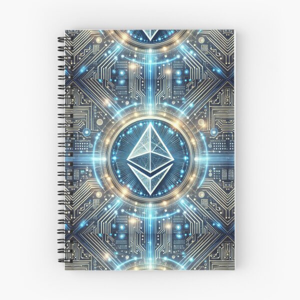 Item preview, Ethereum Digital Nexus: A Futuristic Blockchain Art Piece designed and sold by Meta2Physical.