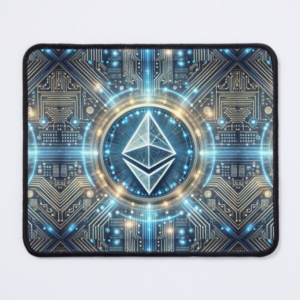 Item preview, Ethereum Digital Nexus: A Futuristic Blockchain Art Piece designed and sold by Meta2Physical.