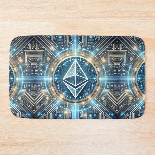 Item preview, Ethereum Digital Nexus: A Futuristic Blockchain Art Piece designed and sold by Meta2Physical.