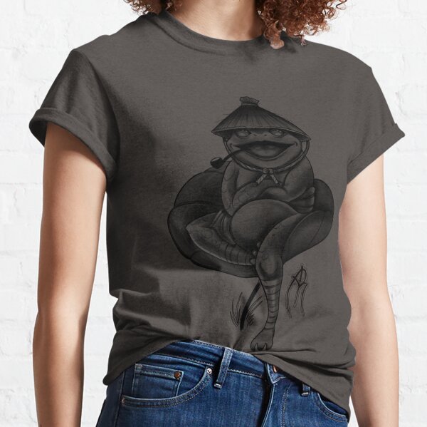 Aperçu de l'œuvre Grenouille fumante créée et vendue par AlexRenaeDesign.