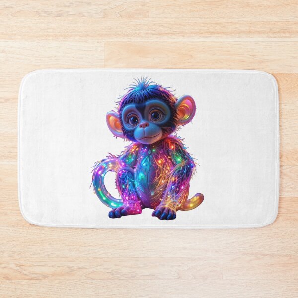 Item preview, Luminous Whimsy – The Enchanted Monkey designed and sold by GloriousArtSKD.