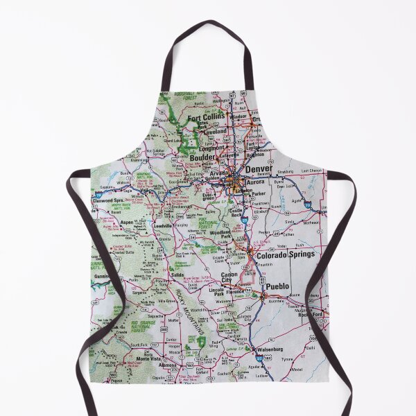 Item preview, Colorado Roadmap designed and sold by Havocgirl.