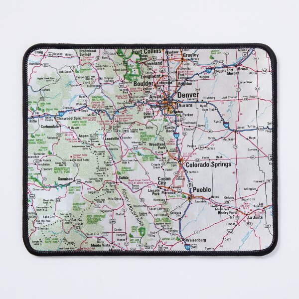 Item preview, Colorado Roadmap designed and sold by Havocgirl.