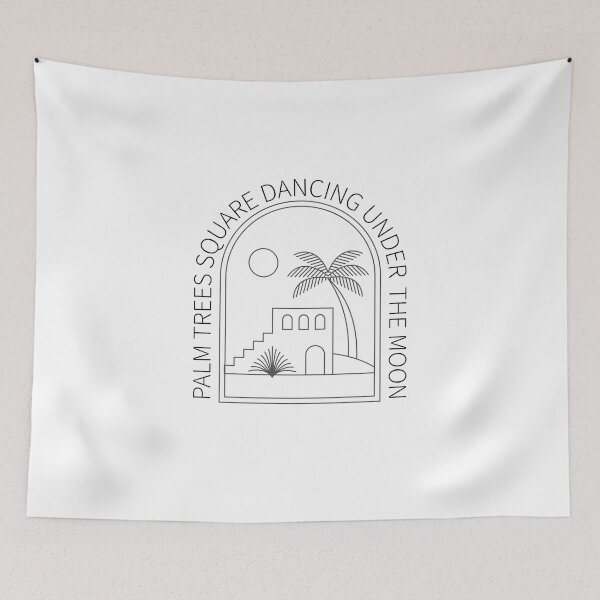Item preview, LANY palm trees square dancing under the moon designed and sold by spicystylesco.