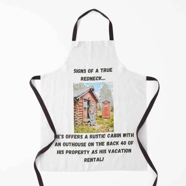 Item preview, Signs of a True Redneck: Redneck Vacation Rental! Black Text designed and sold by LaughGraphics - Fun Graphics, Serious Laughs!.