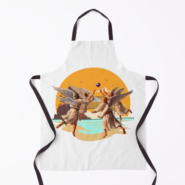 Item preview, Archangels playing volleyball designed and sold by DivineHaven.