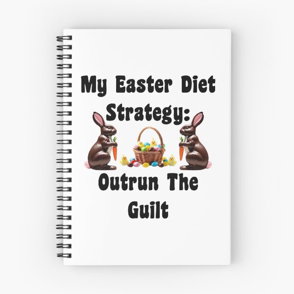 Item preview, My Easter Diet Strategy: Outrun The Guilt! designed and sold by Oaks Creations.