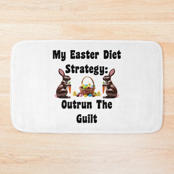 Item preview, My Easter Diet Strategy: Outrun The Guilt! designed and sold by Oaks Creations.