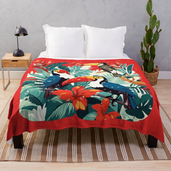 Item preview, Toucans in a Tropical Rainforest" designed and sold by Graphollio-shop.