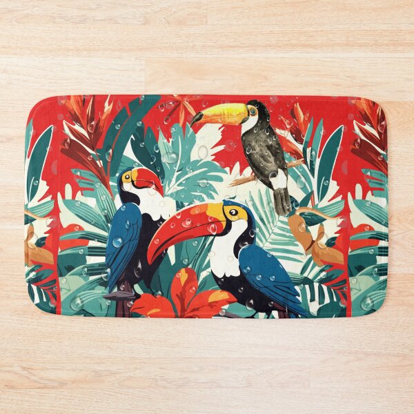 Item preview, Toucans in a Tropical Rainforest" designed and sold by Graphollio-shop.