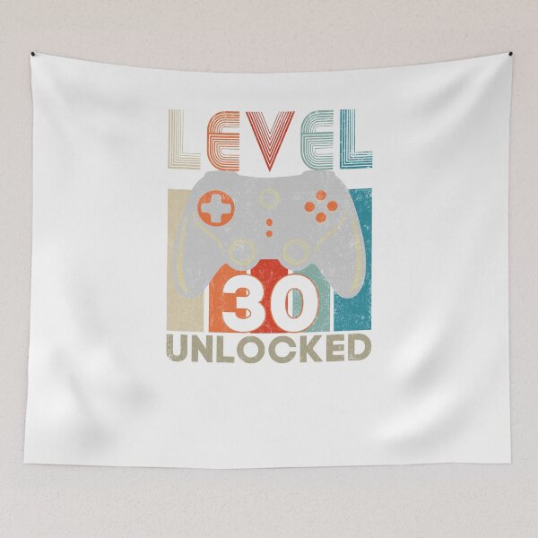 Item preview, Level 30 Unlocked Funny Video Gamer 30th Birthday Gift designed and sold by FernaRoje.