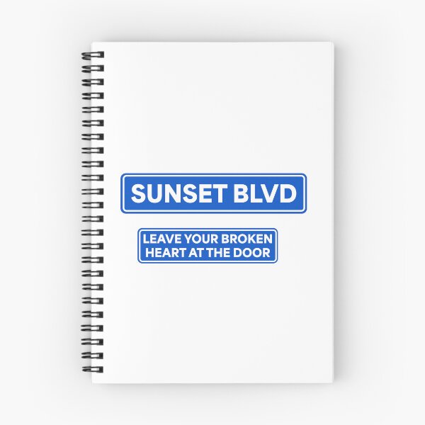 Item preview, LANY sunset blvd leave your broken heart at the door design designed and sold by spicystylesco.