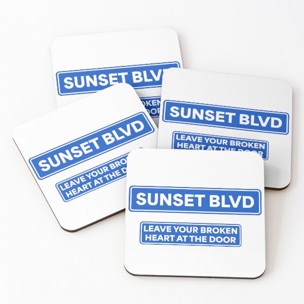 Item preview, LANY sunset blvd leave your broken heart at the door design designed and sold by spicystylesco.
