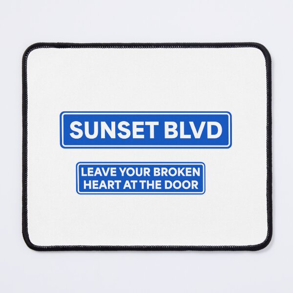 Item preview, LANY sunset blvd leave your broken heart at the door design designed and sold by spicystylesco.