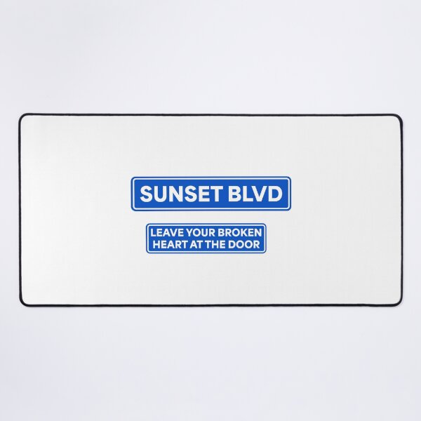 Item preview, LANY sunset blvd leave your broken heart at the door design designed and sold by spicystylesco.