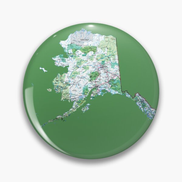 Item preview, Hoja de ruta de Alaska designed and sold by Havocgirl.