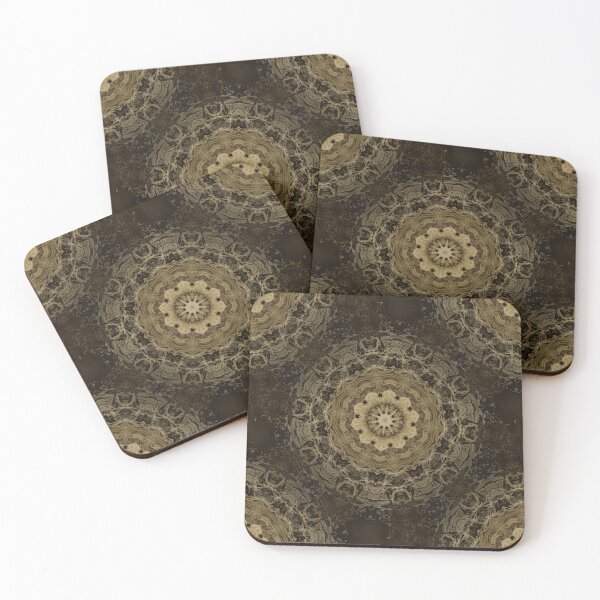 Item preview, Bohemian Circular Pattern in Brown designed and sold by Artistestella.