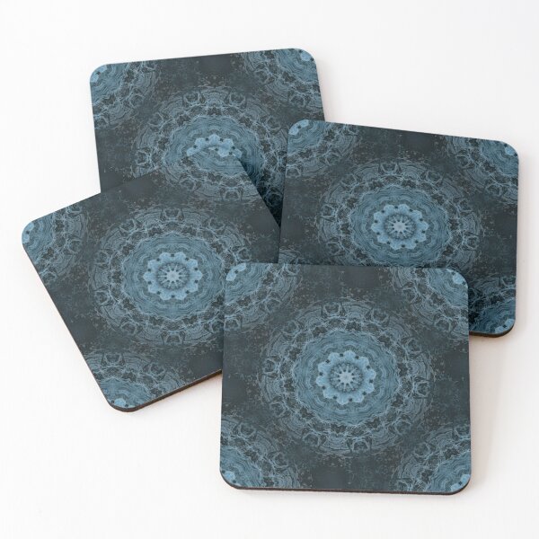 Item preview, Bohemian Circular Pattern in Blue designed and sold by Artistestella.