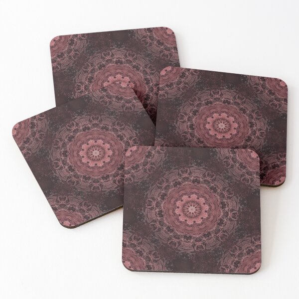 Item preview, Bohemian Circular Pattern in Red designed and sold by Artistestella.