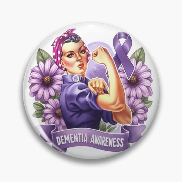 Item preview, Dementia Awareness, Girl power Dementia Awareness designed and sold by francous03.