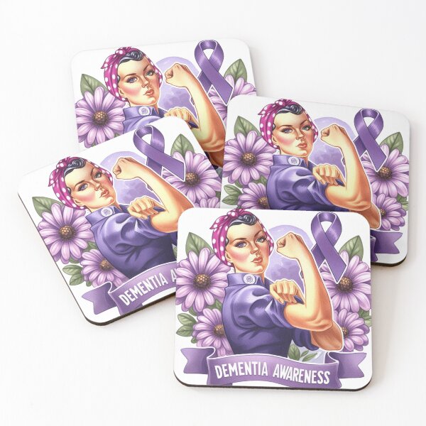 Item preview, Dementia Awareness, Girl power Dementia Awareness designed and sold by francous03.
