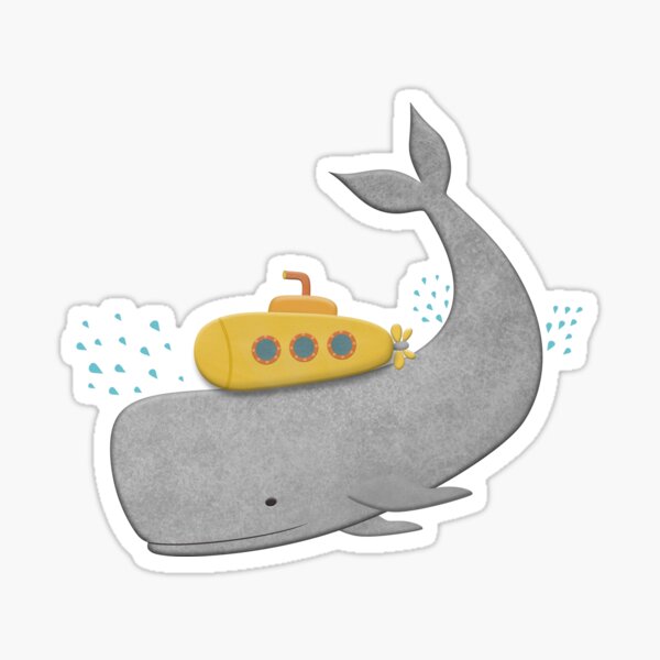 Item preview, The Whale and Submarine designed and sold by Cristina  Bianco.