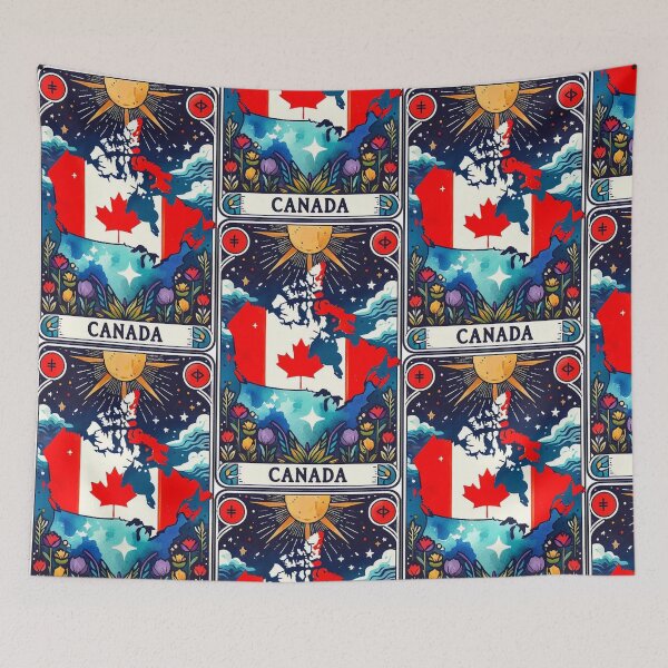 Item preview, Canadian Flag Map Sticker designed and sold by francous03.