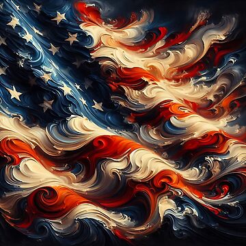 Artwork thumbnail, American Flag by Intriguing Designs