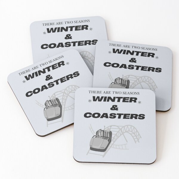 Item preview, There are two seasons, Winter & Coasters designed and sold by Coaster Culture Industries.