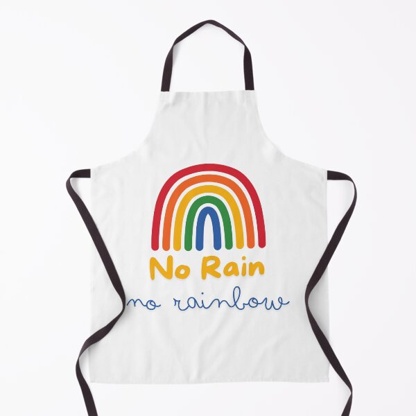 Item preview, No rain no rainbow positive motivational quote for inspiration designed and sold by CameltStudio.