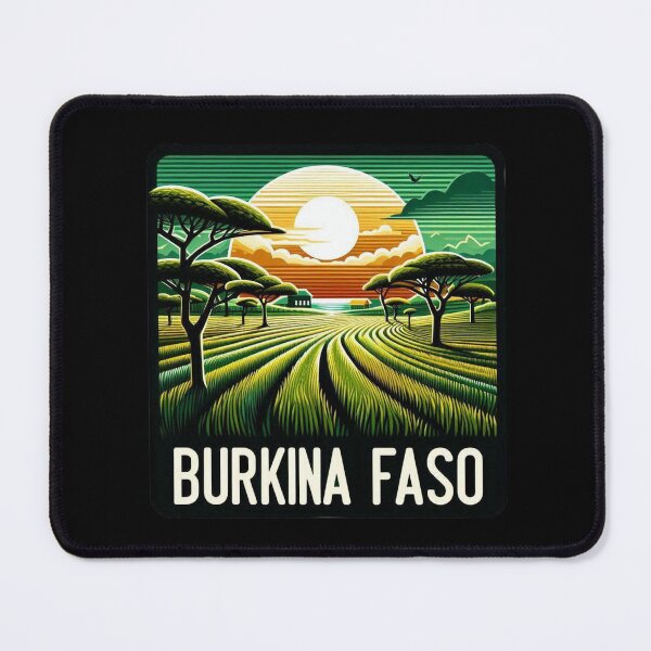 Item preview, Burkina Faso, West Africa - Rice Fields designed and sold by Myra365Art.
