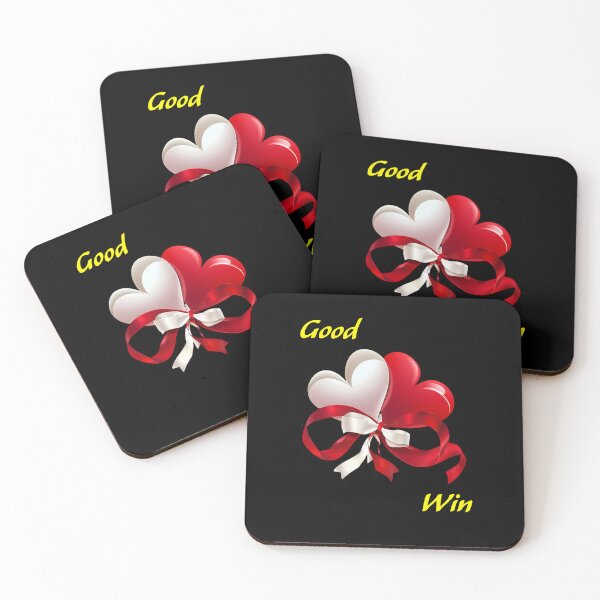 Item preview,  "Good Hearts Win" spread kindness and inspirational design designed and sold by TR_fairydesigns.
