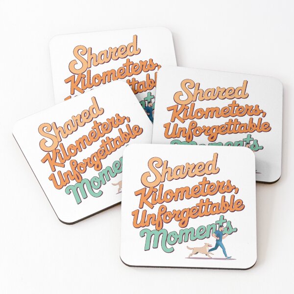 Item preview, Kilometers of happiness: the power of running with your pet, the best motivational running designed and sold by Dizartico.