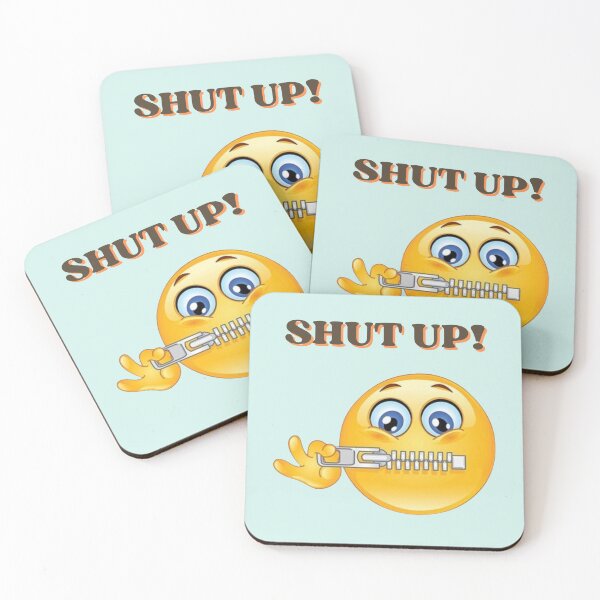 Item preview, Zip It! Funny Emoji Expression | Shut Up! Sassy Emoji Design | Silence Mode | Keep It Quiet – Zipped Emoji | Shhh! Stay Silent Emoji | Funny Shut Up Meme | Mouth Zipped designed and sold by Kaivinaikadhaigal.