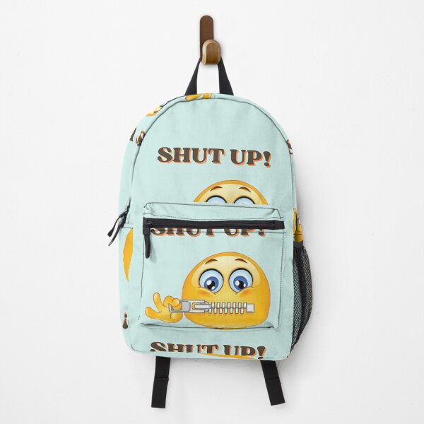 Item preview, Zip It! Funny Emoji Expression | Shut Up! Sassy Emoji Design | Silence Mode | Keep It Quiet – Zipped Emoji | Shhh! Stay Silent Emoji | Funny Shut Up Meme | Mouth Zipped designed and sold by Kaivinaikadhaigal.