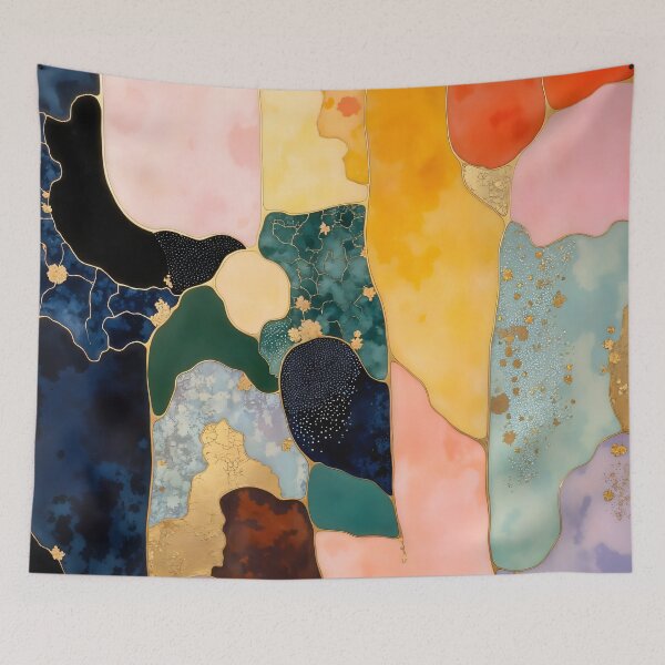 Item preview, Luxe Mosaic Art Print designed and sold by 83oranges.com.
