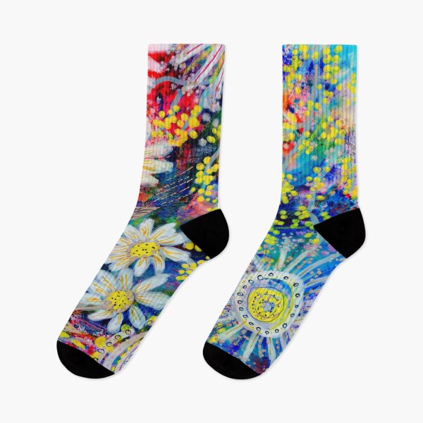 Item preview, Spring garden with Australian wattle  designed and sold by Jill Brooke.