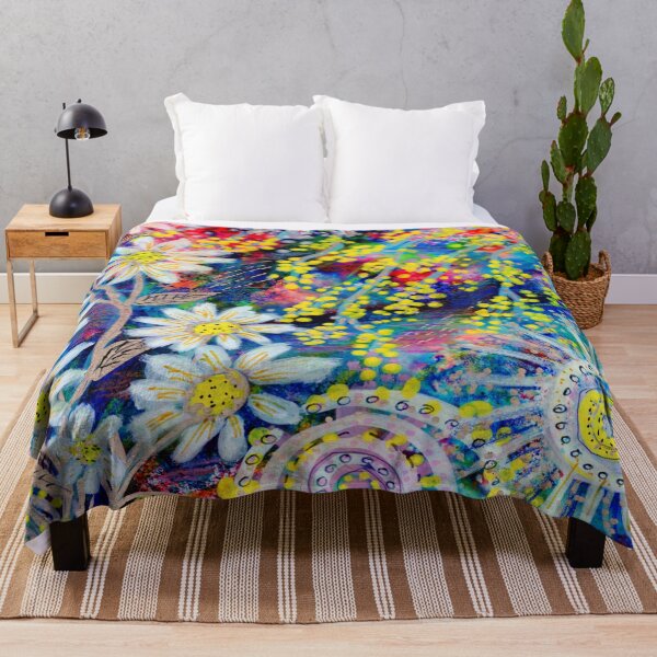 Item preview, Spring garden with Australian wattle designed and sold by Jill Brooke.
