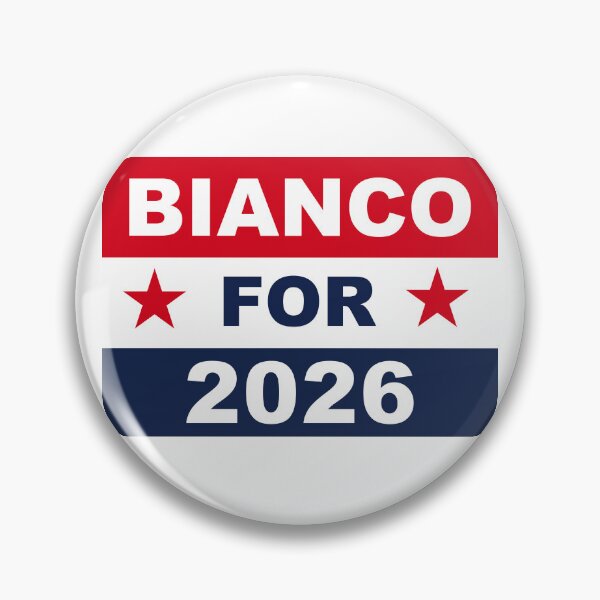 Item preview, Bianco for 2026 Governor designed and sold by StickerWey.