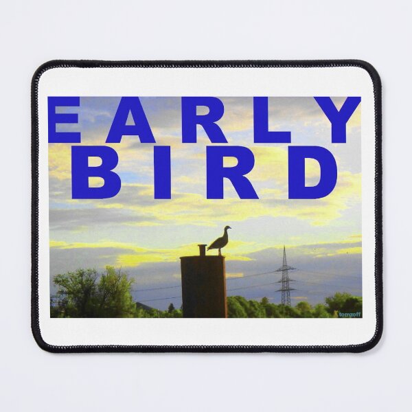 Item preview, EARLY BIRD on the river at sunrise designed and sold by ZoffArt-Shop.