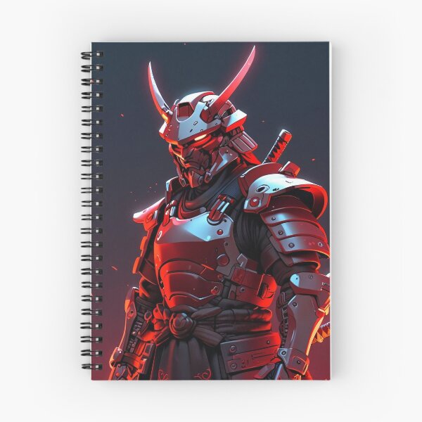 Item preview, Neon-Accented Samurai Warrior designed and sold by ShadowTek.