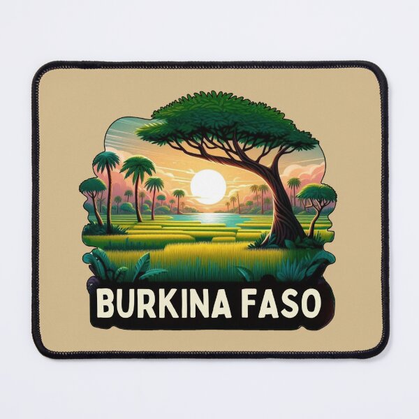 Item preview, Burkina Faso, West Africa - Rice Fields designed and sold by Myra365Art.