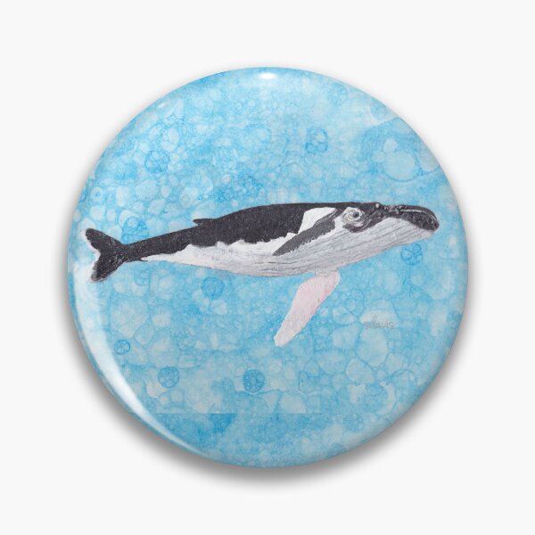 Item preview, Whale Humpback 82219 painting designed and sold by mandalafractal.