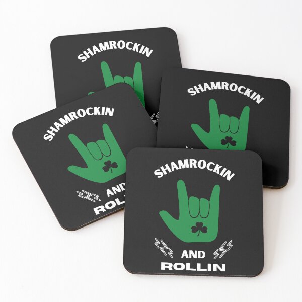 Item preview, SHAMROCKIN AND ROLLIN designed and sold by FestivityFinds.