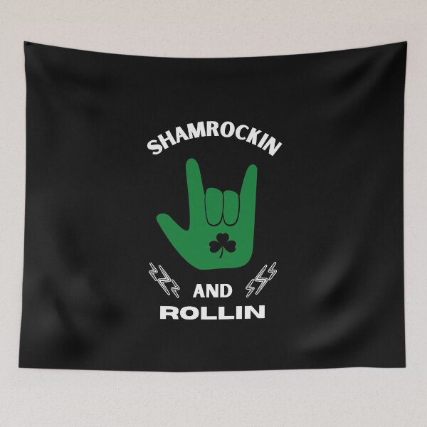 Item preview, SHAMROCKIN AND ROLLIN designed and sold by FestivityFinds.