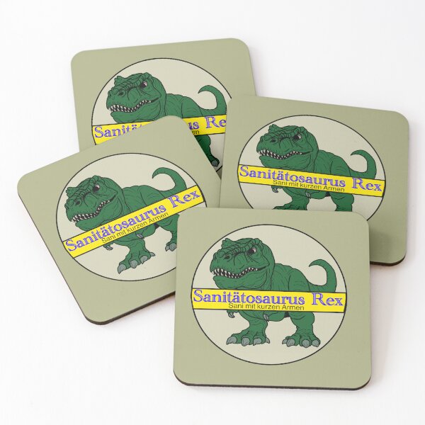 Item preview, Sanitätosaurus Rex designed and sold by KrümelsKünstlerEcke.