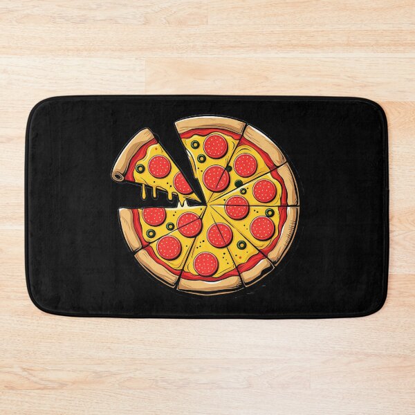 Artikelvorschau, Peperoni-Pizza-Kunst-Design entworfen und verkauft von SteezeeStore.