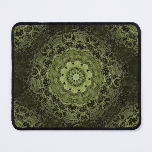 Item preview, Bohemian Circular Pattern in Olive Green designed and sold by Artistestella.