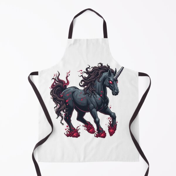 Item preview, gothic unicorn designed and sold by rajdigitalarts.